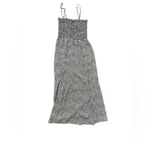 Revolve RESA Ashley Midi Black and White Floral Patterned Maxi Dress Medium